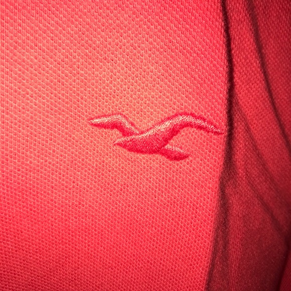 HOLLISTER RED/PINK SHIRT - Picture 2 of 5
